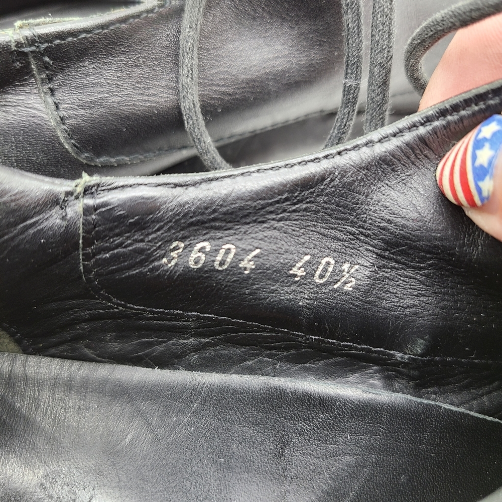 Prada square toe leather shoes - Picture 5 of 11